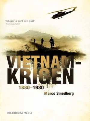cover image of Vietnamkrigen 1880-1980